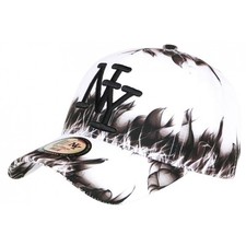 Casquette NY Blanche et Noire