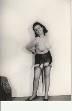 TIRAGE PHOTO	argentique amateur 1960	FEMME NUE NU ARTISTIQUE  9x13cm