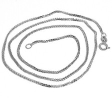 Chaîne En Or Blanc 750 18K