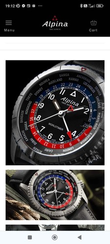 Montre alpina startimer - , pilot