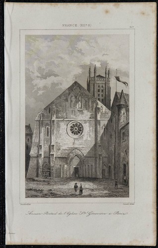1845 portail l église - -, l'église
