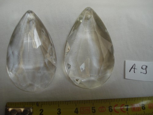 Pampilles verre - verre, (lot