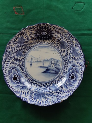 Faience bleue delft ancienne - faience,