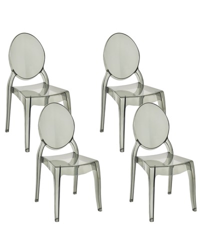 Beliani lot chaises - 4,