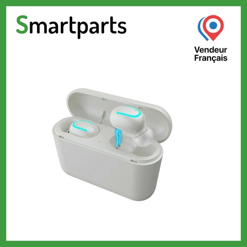 écouteurs boutons blanc - Écouteurs-boutons,