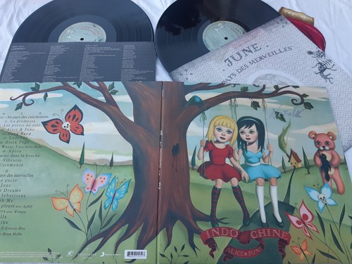 Indochine autographe nicola - autographe, lp