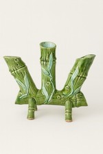 Vase Art Nouveau En Faïence