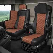 Housses de siège cuir camion
