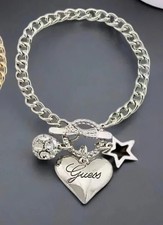 Bracelet Charme Guess Coeur