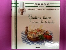 LIVRE 3 LA BONNE CUISINE DE NOS TERROIRS PAUL BOCUSE GLENAT GRATINS ANNÉE  2011