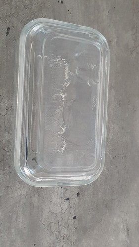 Ancien beurrier verre - beurrier,