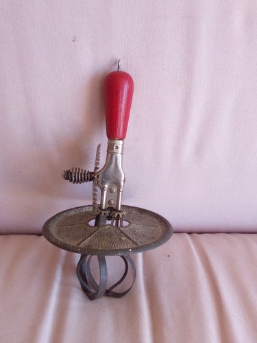 Antique egg beater - antique, with