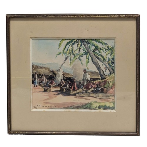 Aquarelle malgache - aquarelle,