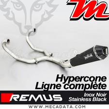 Ligne Complete Pot échappement Remus Hypercone inox noir BMW R nineT 2015
