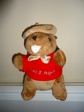 PELUCHE MARMOTTE 25CM DE