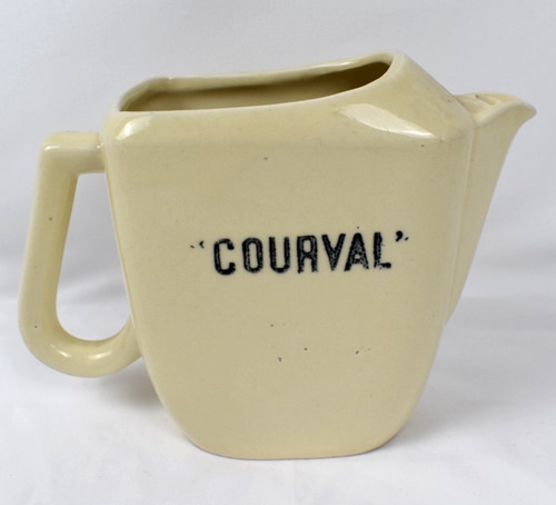 Ancien pichet publicitaire - ancien,
