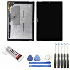 VITRE + ECRAN LCD POUR Microsoft Surface Pro 3 1631 12.3" NOIR +OUTILS+COLLE