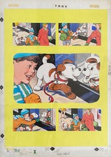 Planche originale Comics BD