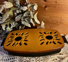 Chauffe plat double en fonte