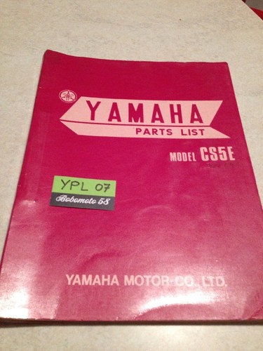 Yamaha parts list 200 cs5e - yamaha,