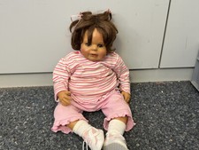 Poupée d'artiste légère Monika Peter poupée en vinyle 58 cm. Voir photos