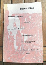 VIAN/L'HERBE ROUGE+ LES LURETTES FOURREES/ED JJ PAUVERT/1967