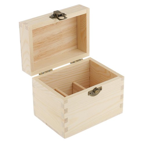 Coffret rangement bois - coffret,
