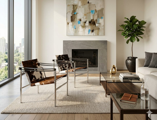 Pair corbusier basculant - of,