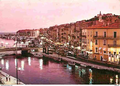 Carte postale sète - -,