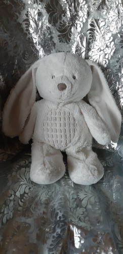 Peluche doudou lapin blanc - lapin,