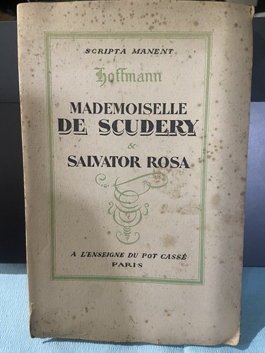Mademoiselle scudery 75 - scudery.,