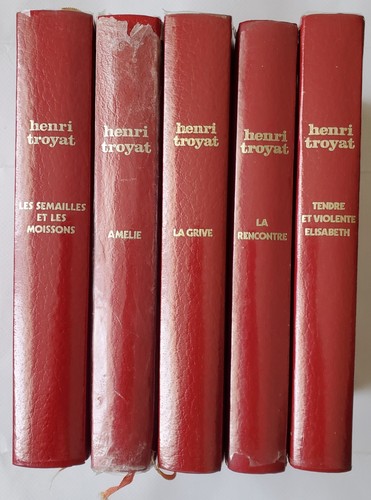 Henri troyat 5xreliures saga - troyat,