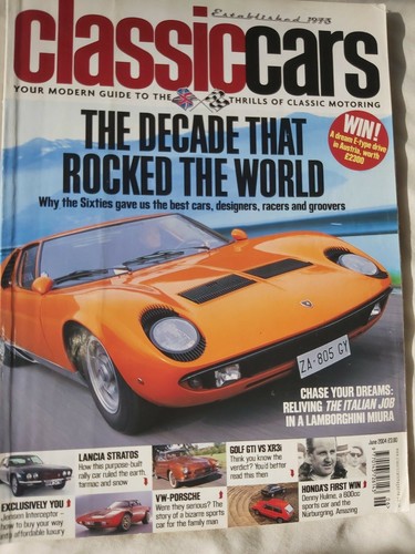 Classic cars magazine june - cars, magazine: