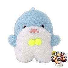 Peluche neuve Sun Lemon Fluffy Tatton Shark Blue (S) 14 cm peluche Japon