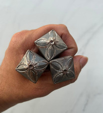Fer forgé à la main vintage fleur clou meuble porte placard décoration 6...