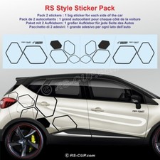 Sticker RS STYLE Aufkleber