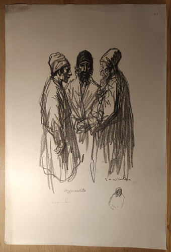Eau forte steinlen - eau-forte,
