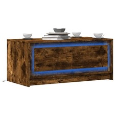 Table basse avec lumières LED
