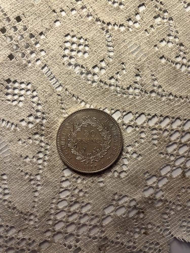 Monnaie pièce argent - , 50