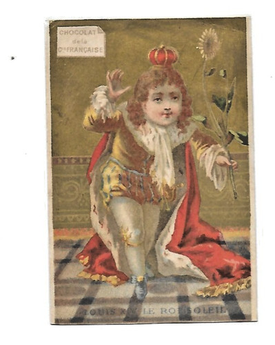 Ancien chromo publicitaire - chromo,