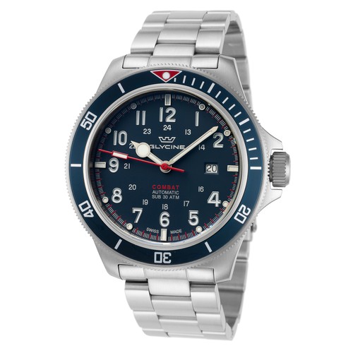 Glycine men combat sub 46mm - men's,