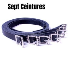 7pcs Ceintures Sangles PU Cuir