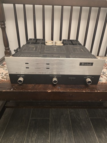 Mcintosh mc2120 amplifier - mcintosh,