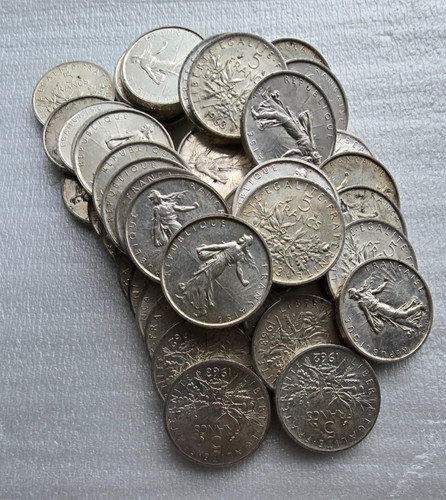 Lot pieces francs - lot, de
