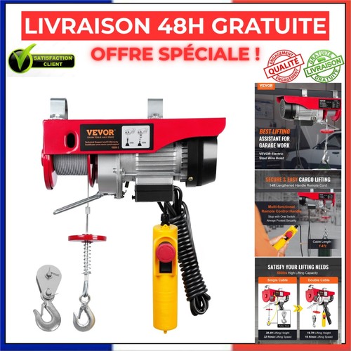 Treuil électrique vevor 250 - treuil,