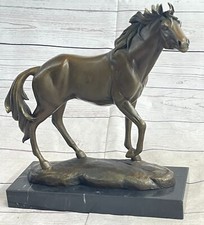 Beau Pure Bronze Monté Cheval