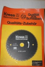 Lame de Scie circulaire KRESS
