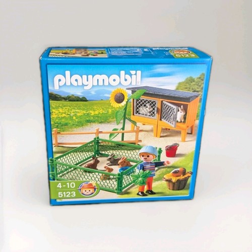 Playmobil 5123 enclos - playmobil, À
