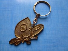 RARE Porte Clés FIAT PANDA ancien en métal papillon