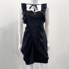 2000s Cop Copine black pleated